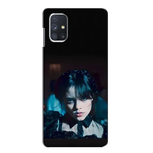 Чехол с принтом «взгляд Уэнздей» для Samsung Galaxy M51