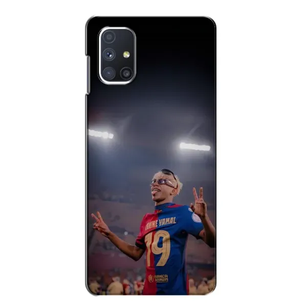 Чохол з принтом «Ямаль на стадіоні» для Samsung Galaxy M51 Чохол з принтом «Ямаль на стадіоні» для Samsung Galaxy M51