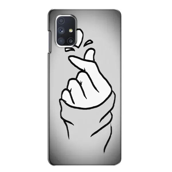 Чехол с принтом «Значок Love» для Samsung Galaxy M51