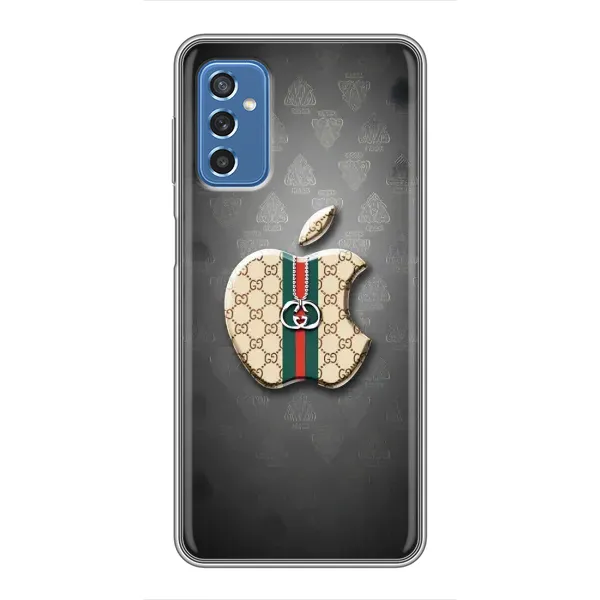 Чехол с принтом «Apple gucci» для Samsung Galaxy M52 5G (M526)