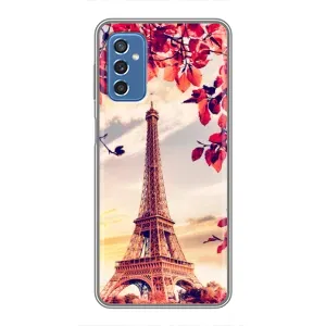Чехол Эйфелева Башня для Samsung Galaxy M52 5G (M526) - (AlphaPrint) (Эйфелева Башня)