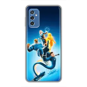 Чехол с принтом Фантастическая четверка для Samsung Galaxy M52 5G (M526) (Герои Фантастическая Четверка)