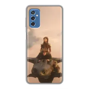 Чехол как приручить дракона на Samsung Galaxy M52 5G (M526) (Фильм дракон)