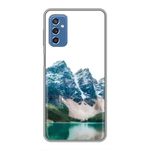Силиконовый чехол с КАРТИНКАМИ лето для Samsung Galaxy M52 5G (M526) (AlphaPrint) (Гори)