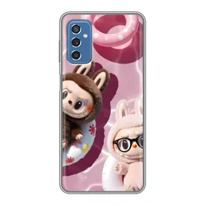 Чехол с Лабубу на Samsung Galaxy M52 5G (M526) (Игрушка Лабубу)