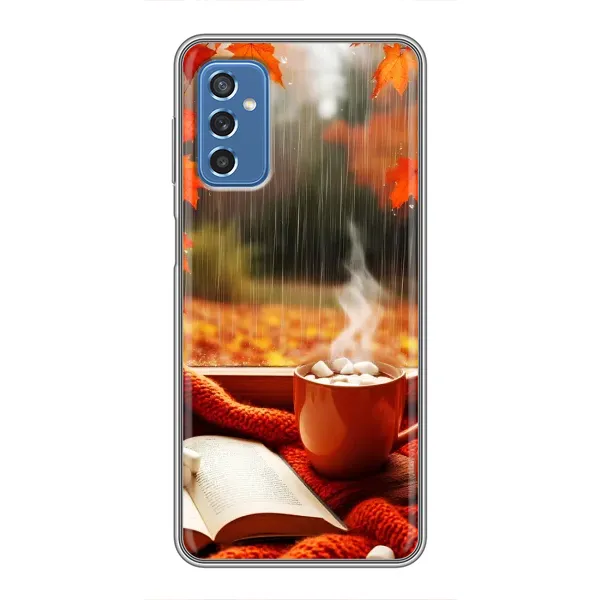 Чехол с принтом «Кофе и дождь» для Samsung Galaxy M52 5G (M526) Чехол с принтом «Кофе и дождь» для Samsung Galaxy M52 5G (M526)