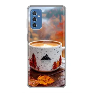 Чехол с принтом «Кофе на природе» для Samsung Galaxy M52 5G (M526)