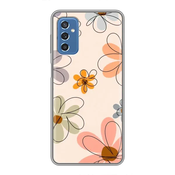 Чохол з принтом «Кольорові квіти» для Samsung Galaxy M52 5G (M526)