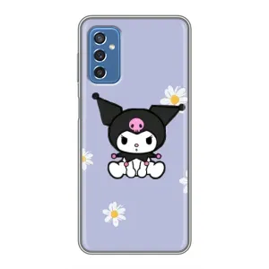 Чохол з кроликом Куромі на Samsung Galaxy M52 5G (M526) (Куромі в квітах)