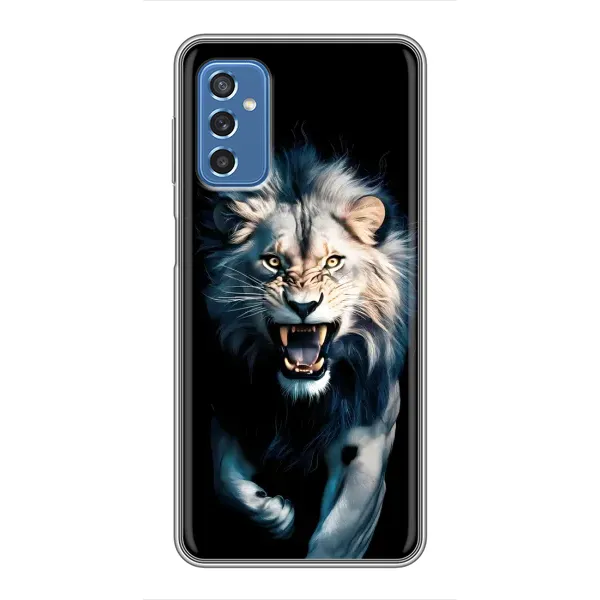 Чехол с принтом «Лев в темноте» для Samsung Galaxy M52 5G (M526) Чехол с принтом «Лев в темноте» для Samsung Galaxy M52 5G (M526)