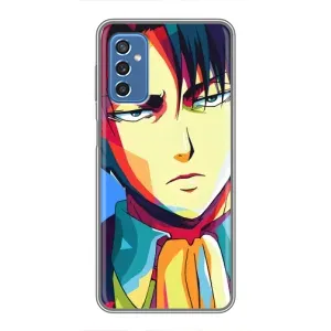 Чехлы Персонажи Аниме Наруто для Samsung Galaxy M52 5G (M526) (AlphaPrint) (Леви Аккерман)