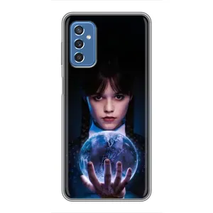 Чехол с дизайном Венздей 2 на Samsung Galaxy M52 5G (M526) (Магическая сфера Уэнздей)
