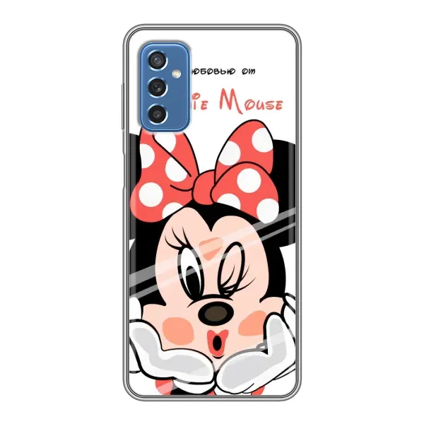 Чехол с принтом «Маус Минни» для Samsung Galaxy M52 5G (M526) Чехол с принтом «Маус Минни» для Samsung Galaxy M52 5G (M526)