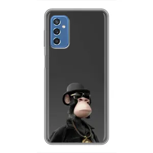 Чехлы с Обезьянами NFT для Samsung Galaxy M52 5G (M526) (AlphaPrint) (Обезьяна NFT)