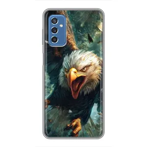 Чехол с картинкой «Хищники» для Samsung Galaxy M52 5G (M526) (Орел в полете)