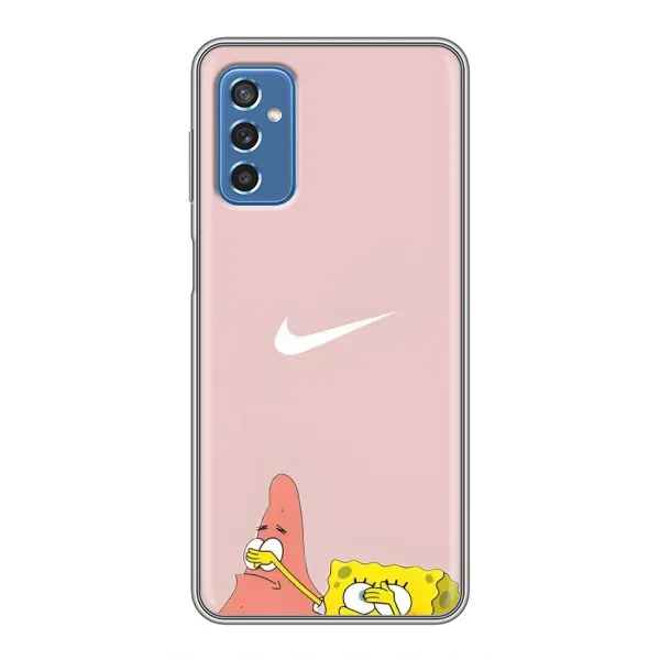 Чехол с принтом «Патрик и Губка» для Samsung Galaxy M52 5G (M526) Чехол с принтом «Патрик и Губка» для Samsung Galaxy M52 5G (M526)