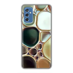Мраморний чехол на Samsung Galaxy M52 5G (M526) (VPrint) (Радужний Мрамор)