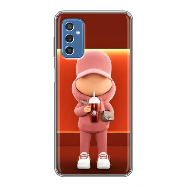 Чохол з принтом «З Кавою» для Samsung Galaxy M52 5G (M526)