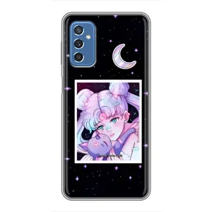 Чехлы Персонажи Аниме Наруто для Samsung Galaxy M52 5G (M526) (AlphaPrint) (Сейлор Мун)