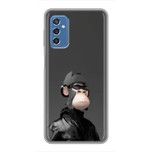 Чехлы с Обезьянами NFT для Samsung Galaxy M52 5G (M526) (AlphaPrint) (стильная обезьяна NFT)