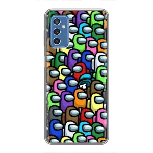 Чехол Амонг Ас для Samsung Galaxy M52 5G (M526) (AlphaPrint) (Убит)