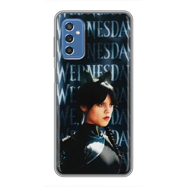 Чохол з принтом «Венздей кішка» для Samsung Galaxy M52 5G (M526)