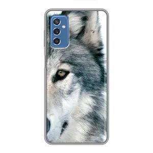 Чехлы с картинками животных Samsung Galaxy M52 5G (M526) (Волк)