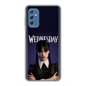 Чехлы Венсдей на Samsung Galaxy M52 5G (M526) Уэнсдей (AlphaPrint) (Wednesday)