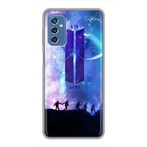 Чохли BTS для Samsung Galaxy M52 (AlphaPrint) (Army BTS)