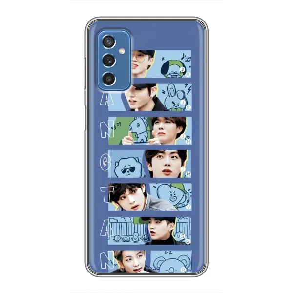 Чохол з принтом «Bangtan» для Samsung Galaxy M52 Чохол з принтом «Bangtan» для Samsung Galaxy M52