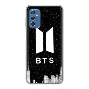 Чохли BTS для Samsung Galaxy M52 (AlphaPrint) (БТС Лого)
