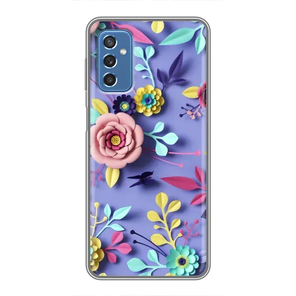 Чехол с принтом «Цветочный дизайн» для Samsung Galaxy M52 Чехол с принтом «Цветочный дизайн» для Samsung Galaxy M52
