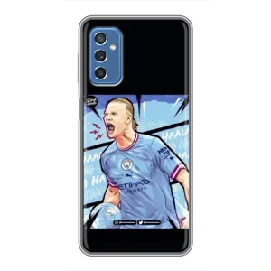 Чохли з футболістом Ерлінг Холанд для Samsung Galaxy M52 (AlphaPrint) (гол Ерлінг Холанд)