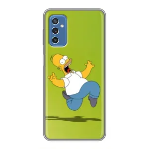 Чjхол з Сімпсонами для Samsung Galaxy M52 (VPrint) (Гомер Сімпсон)