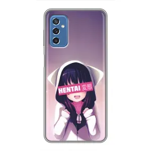 Чохли Персонажі Аніме Наруто для Samsung Galaxy M52 (AlphaPrint) (Hentai chan)