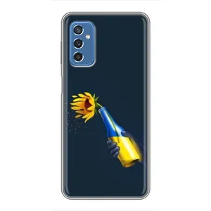 Чохол для Патріота України Samsung Galaxy M52 - (AlphaPrint) (Коктель молотова)
