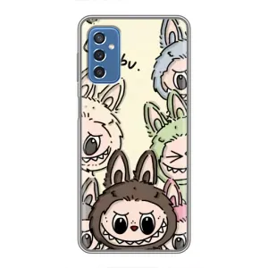 Чохол з Лабубу на Samsung Galaxy M52 (Золота мавпа Bored Ape)