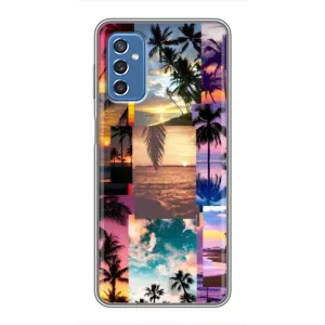 Силіконовий чохол з КАРТИНКАМИ літо для Samsung Galaxy M52 (AlphaPrint) (Літня відпустка)