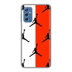 Чохли для Samsung Galaxy M52 - з картинкою JORDAN (AlphaPrint) (Лого Джордан)