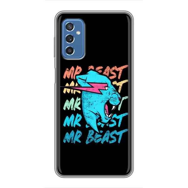 Чохол з принтом «logo Mr beast» для Samsung Galaxy M52