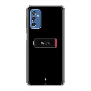 Чехлы для любимой на Самсунг Галаксі М52 (VPrint) (Love battery)