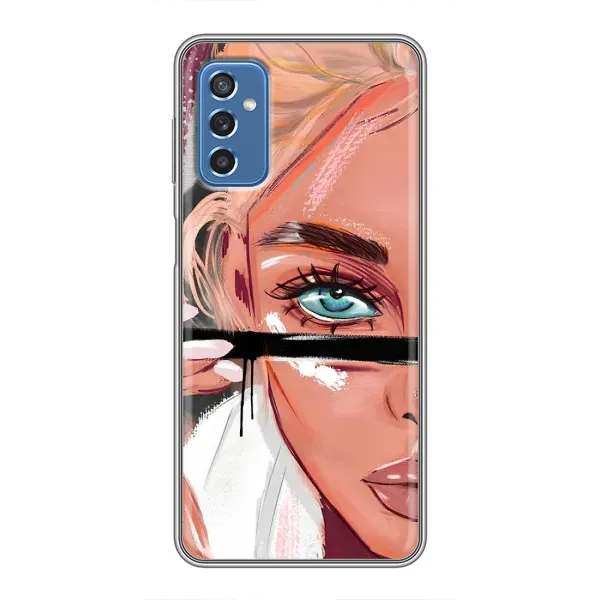 Чохол з принтом «Макіяж» для Samsung Galaxy M52 Чохол з принтом «Макіяж» для Samsung Galaxy M52
