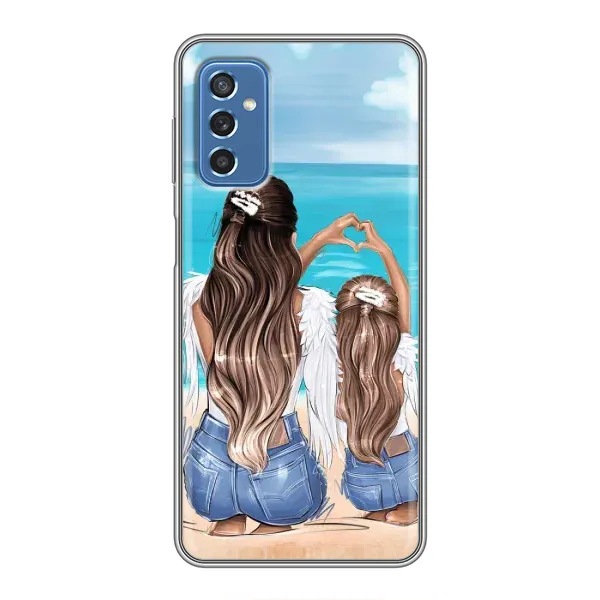 Чехол с принтом «Мама с доченькой» для Samsung Galaxy M52 Чехол с принтом «Мама с доченькой» для Samsung Galaxy M52