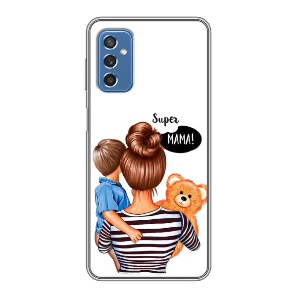 Чехол с принтом «Мама с сыном» для Samsung Galaxy M52 Чехол с принтом «Мама с сыном» для Samsung Galaxy M52