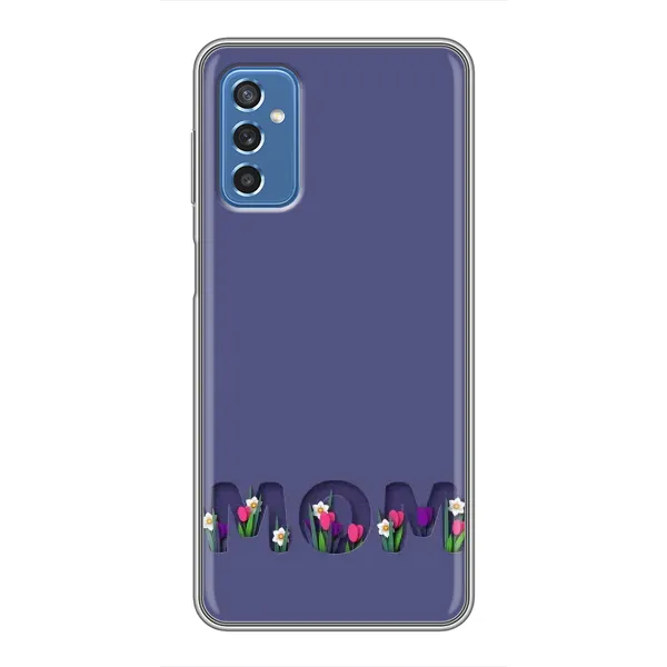 Чохол з принтом «Мама в квітах» для Samsung Galaxy M52