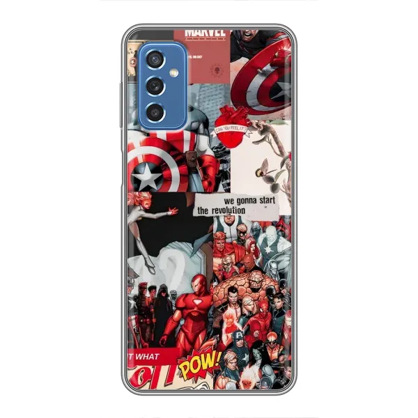 Чохол з принтом «Марвел Комикс» для Samsung Galaxy M52 Чохол з принтом «Марвел Комикс» для Samsung Galaxy M52