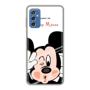 Міккі Маус чохол для Samsung Galaxy M52 (AlphaPrint - Мультяшні) (Маус Міккі)