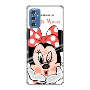 Міккі Маус чохол для Samsung Galaxy M52 (AlphaPrint - Мультяшні) (Маус Мінні)