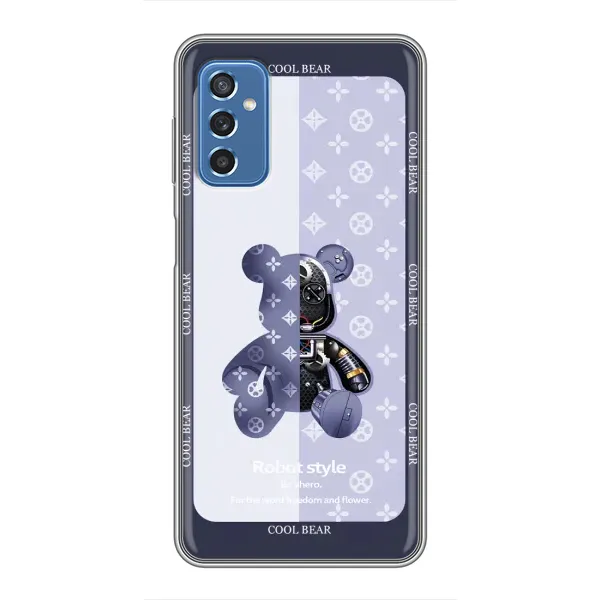 Чохол з принтом «Медведик LV» для Samsung Galaxy M52 Чохол з принтом «Медведик LV» для Samsung Galaxy M52