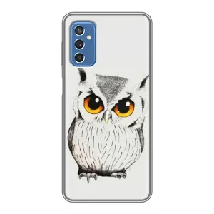 Чохол з пташками на Samsung Galaxy M52 (VPrint) (Мила Сова)